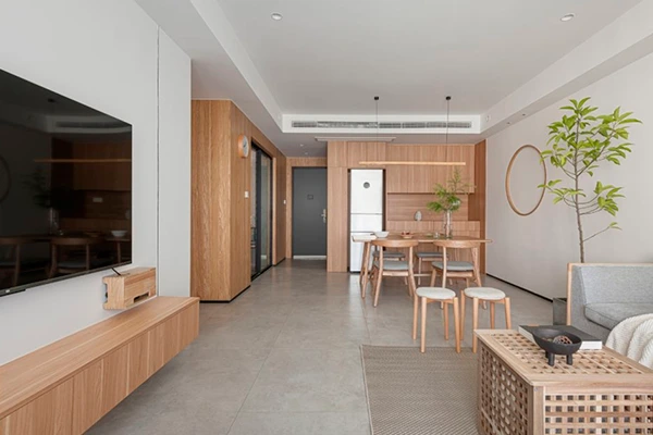 Virtually Staged Living Room